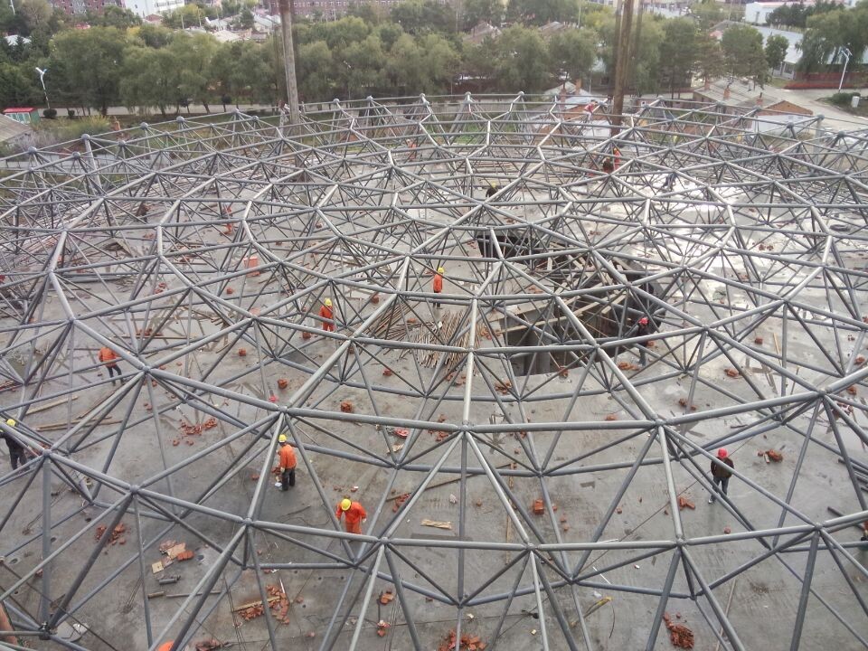 甘南全民健身中心网架